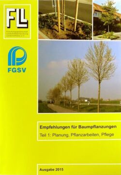 Buchcover Empfehlungen für Baumpflanzungen - Teil 1