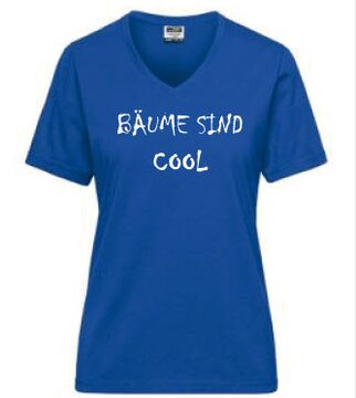Damen T-Shirt Bäume sind cool