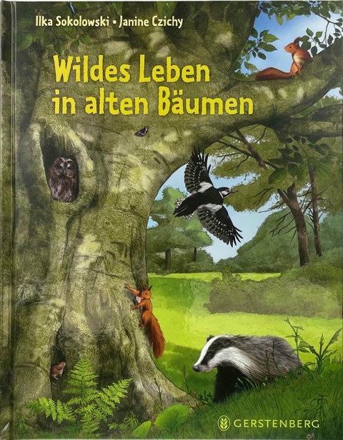 wildes Leben in alten Bäumen, Buchcover