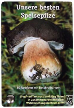 Unsere besten Speisepilze, Buchcover