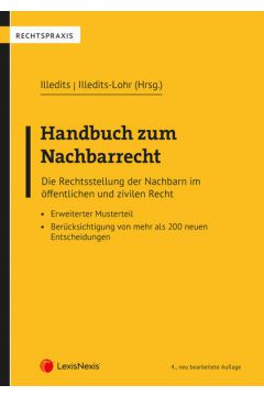 Buchcover, Handbuch zum Nachbarrecht, 4. Auflage